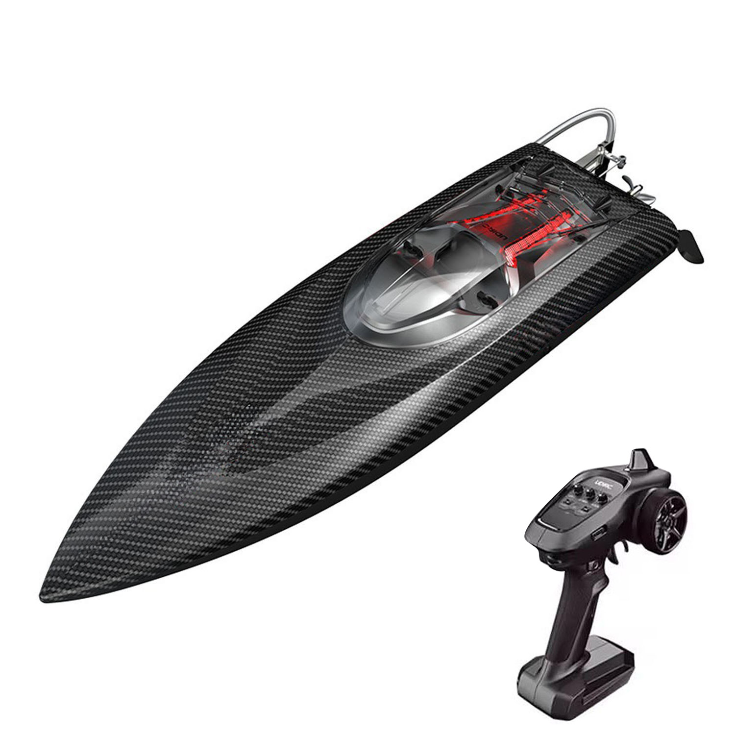 Rc Hobby Grade Boat - UDIRC UDI022 25 Zoll großes Hochgeschwindigkeits-RC-Rennboot,