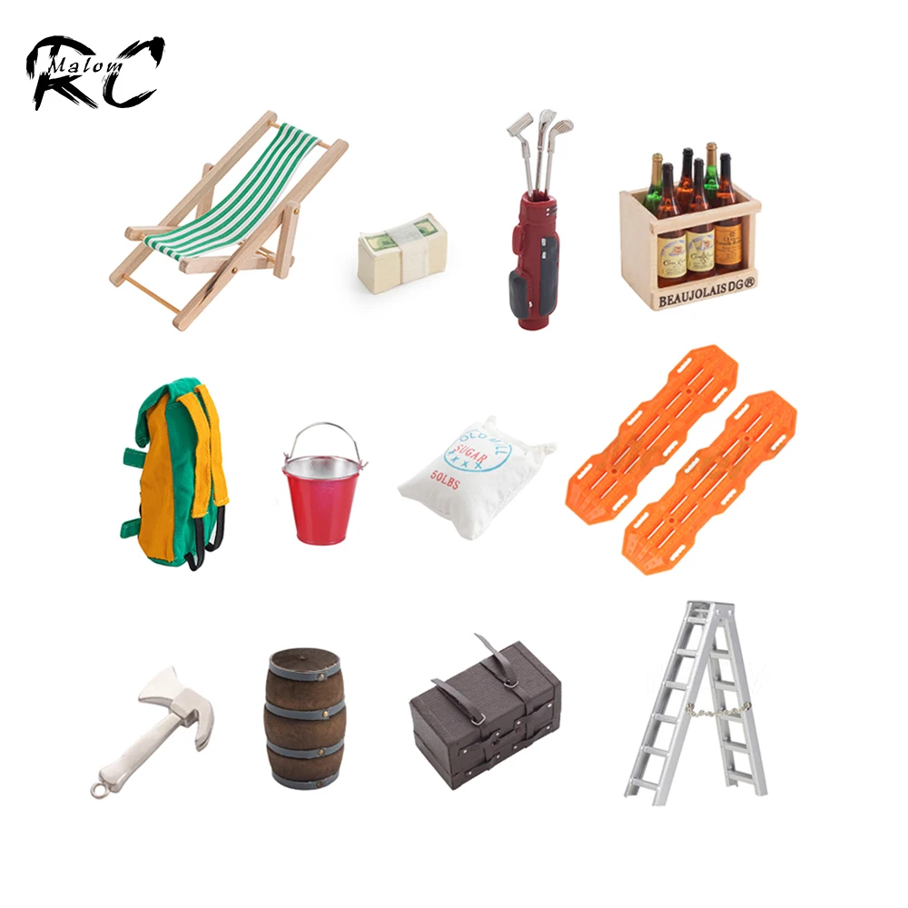Rc Hobby Tools - Maßstab 1:10 Dekoration Zubehör Sandleiter Kraftstofftank