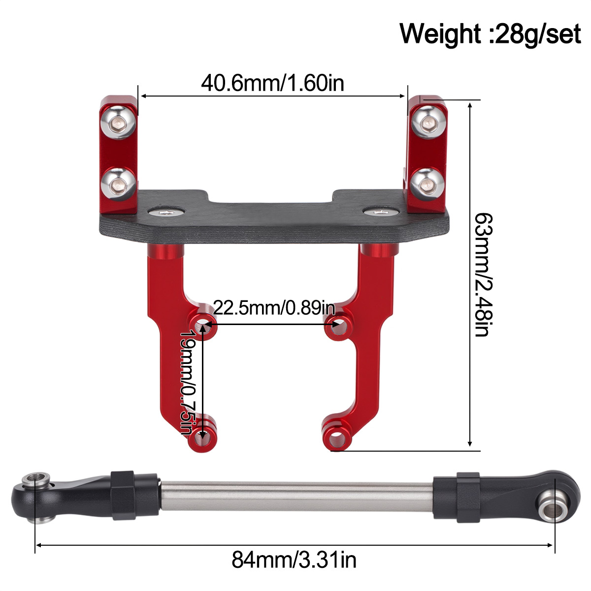 Aluminiumlegierungs-Servohalte – Rc Hobby Room Bewertung und Preis